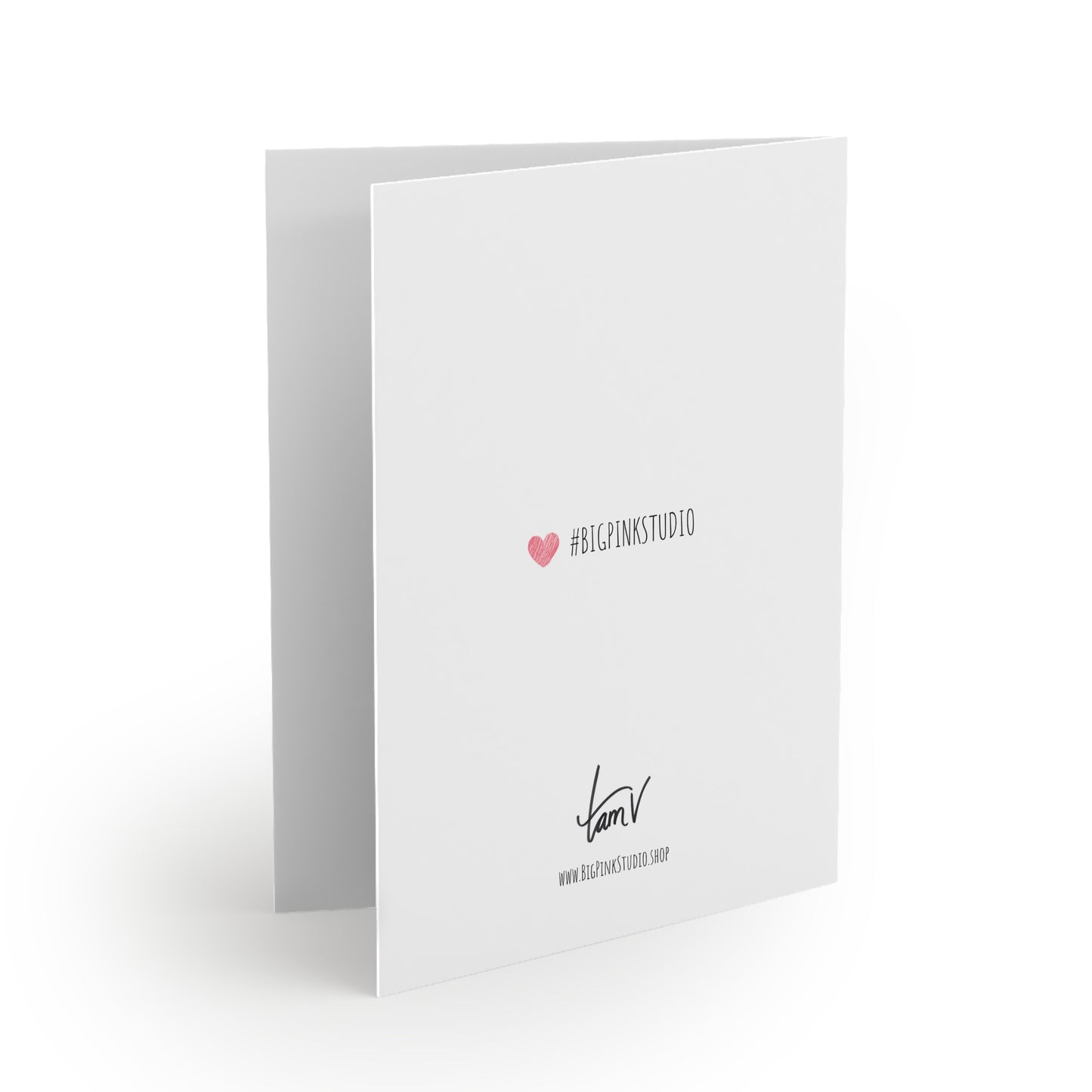 Heavily Meditated Holiday greeting cards (8, 16, and 24 pcs)