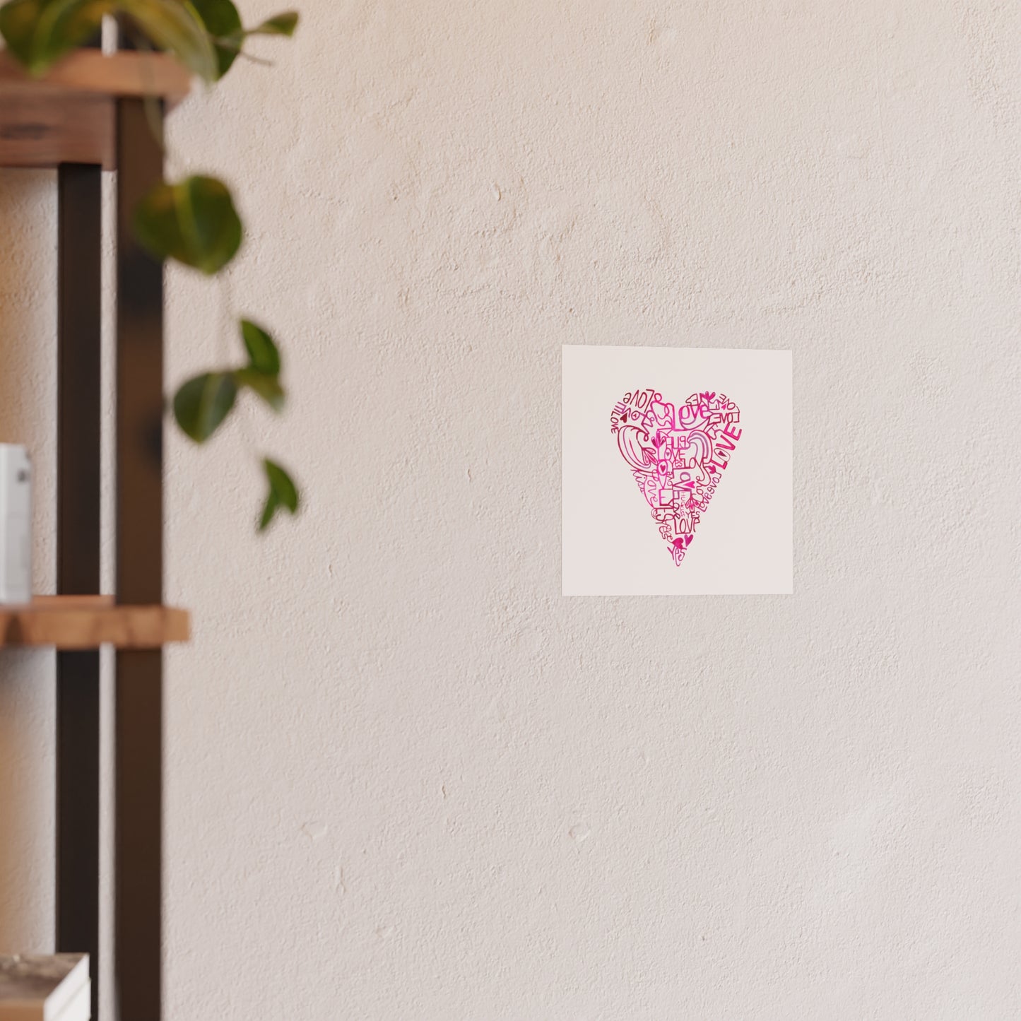Heart Art Satin and Archival Matte Posters