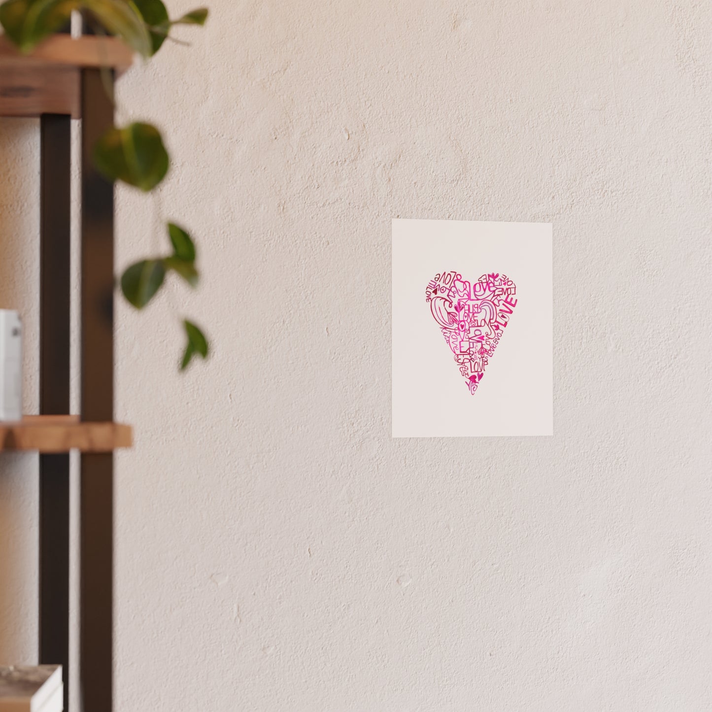Heart Art Satin and Archival Matte Posters