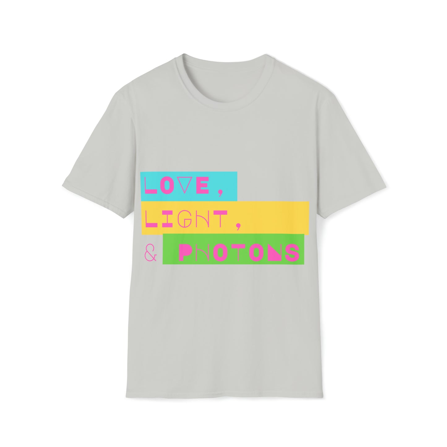 LOVE LIGHT & PHOTONS Unisex Softstyle T-Shirt