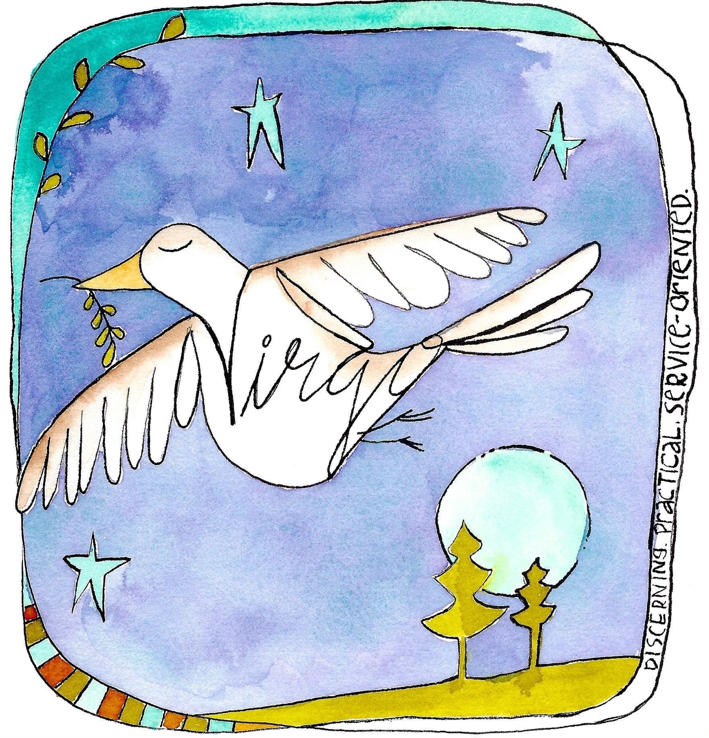 Family Zodiac Astro-Flock Art Prints Cancer