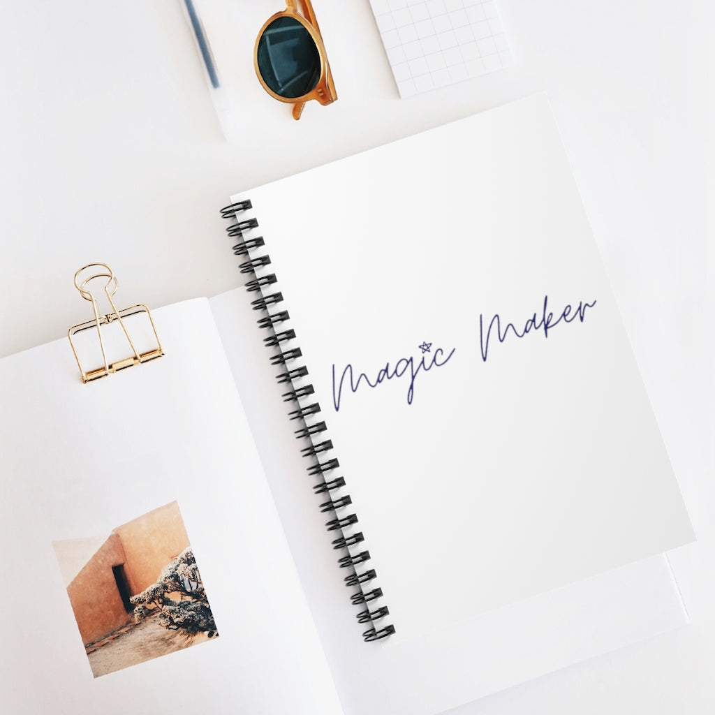 Magic Maker Spiral Notebook - Ruled Line