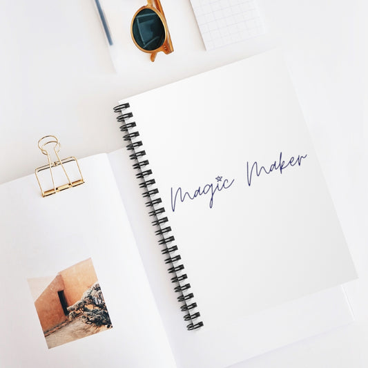 Magic Maker Spiral Notebook - Ruled Line