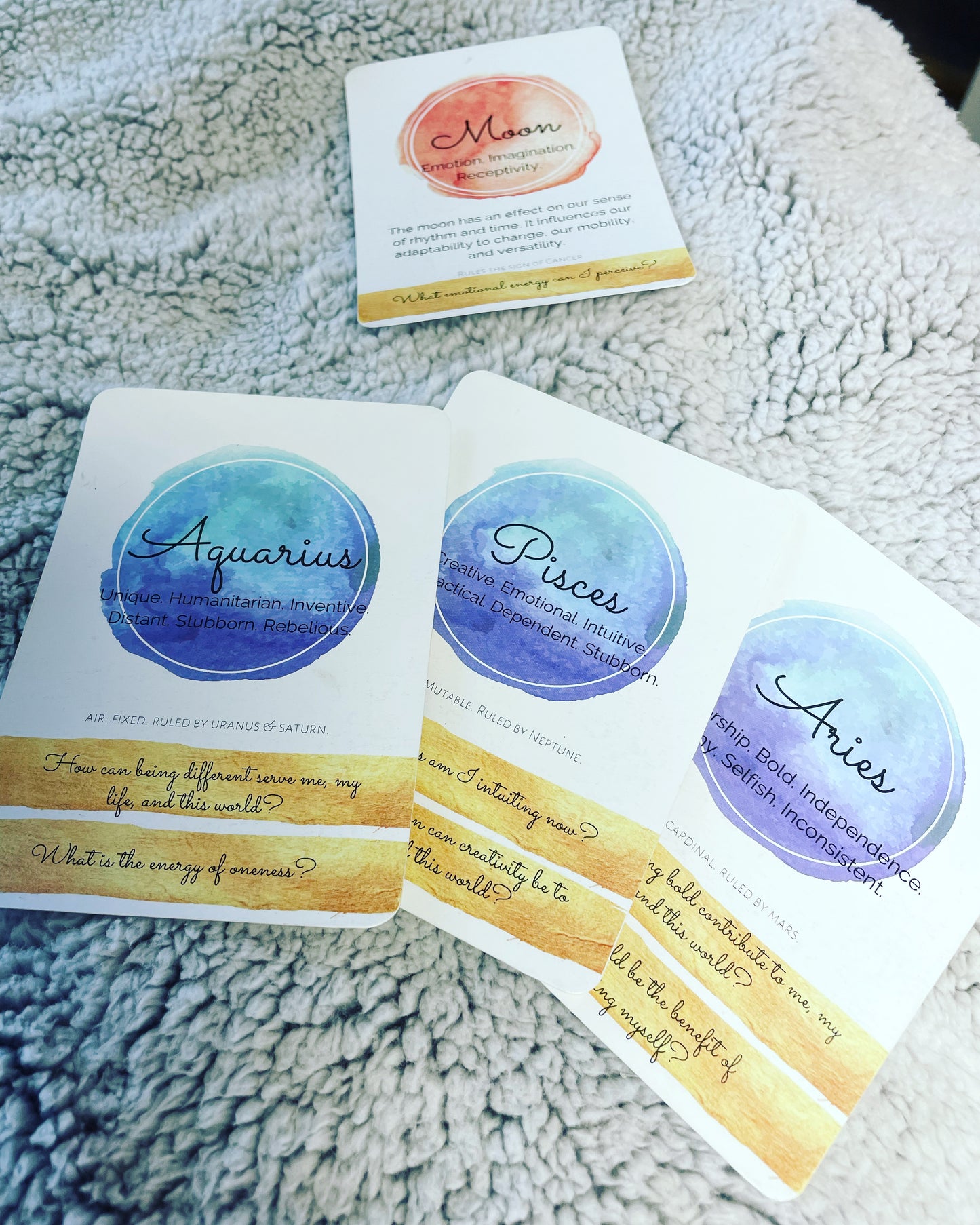 Moon Deck Astrology Cards