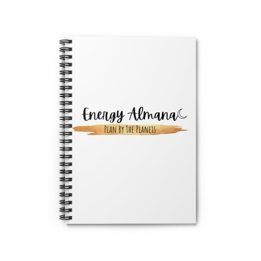 Energy Almanac Spiral Notebook - Ruled Line