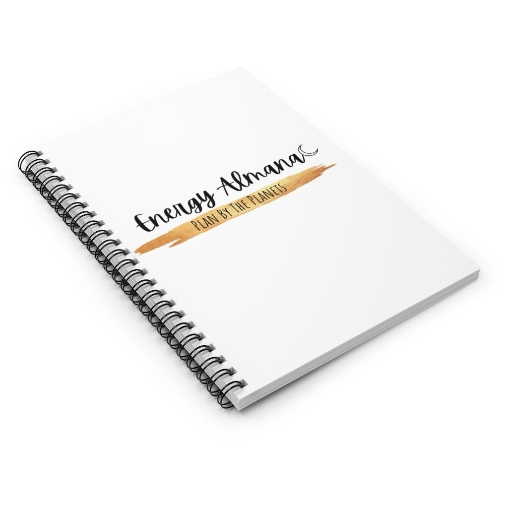 Energy Almanac Spiral Notebook - Ruled Line