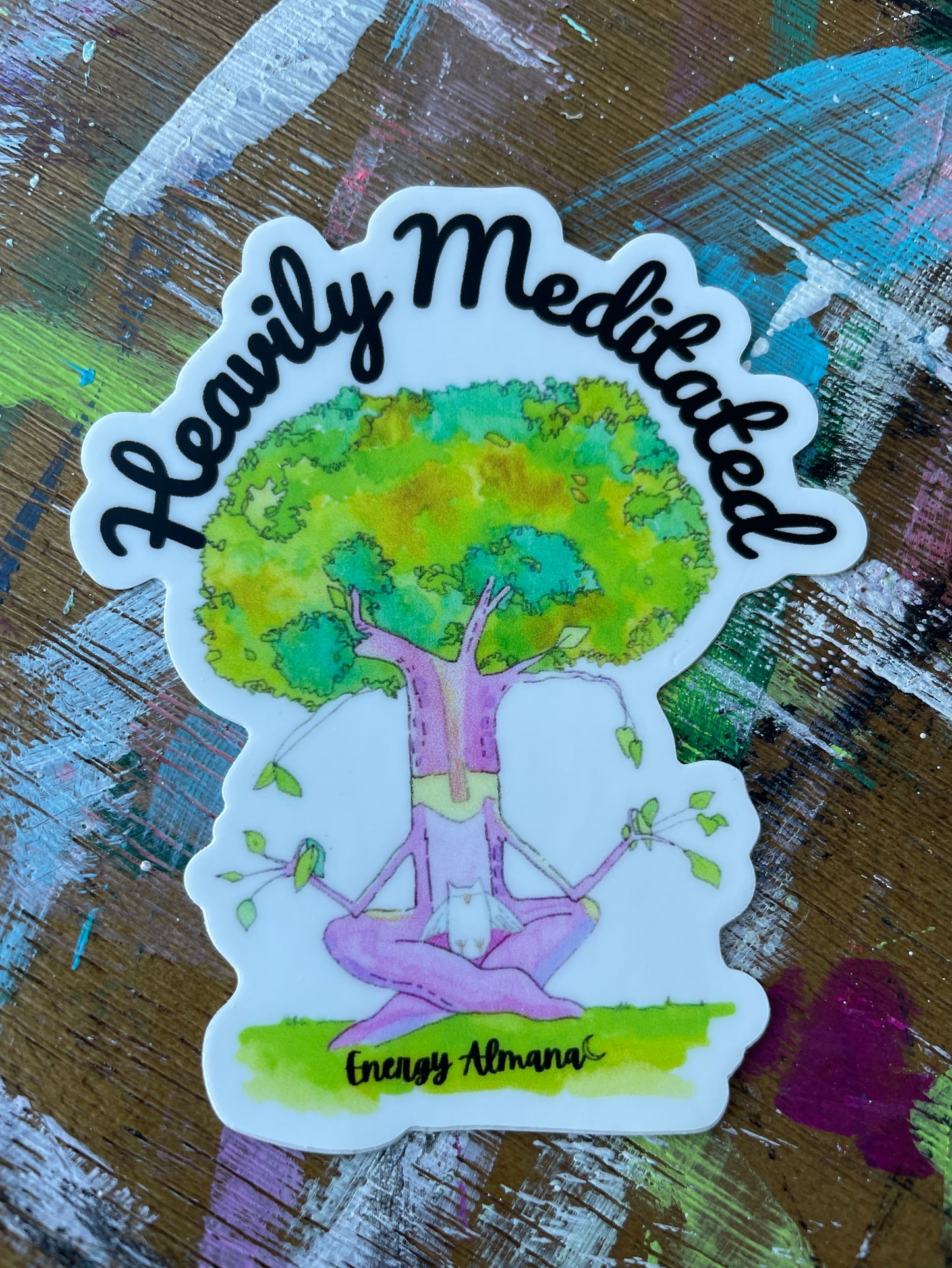 Heavily Meditated Stickers