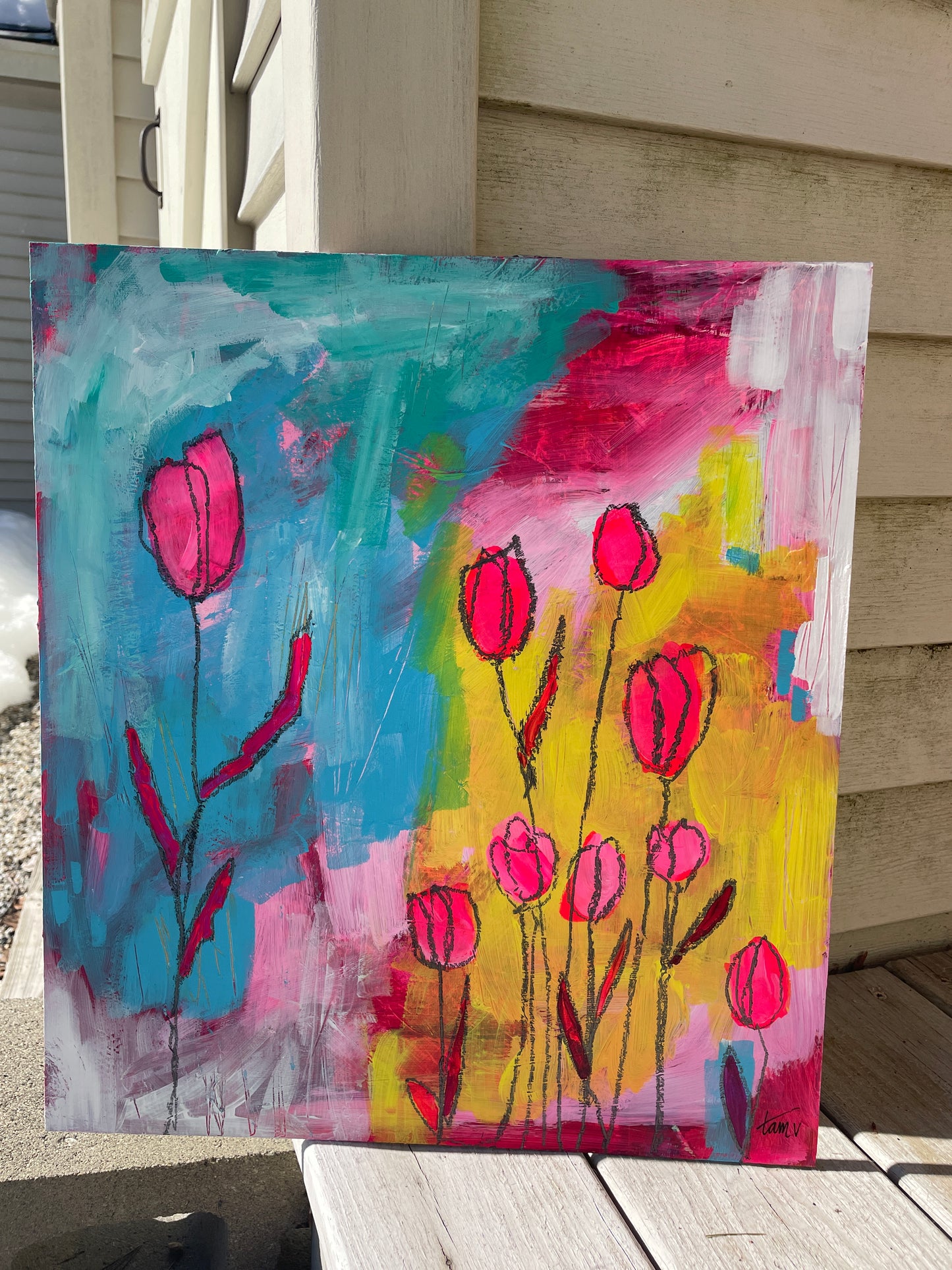 The Teacher Original Art