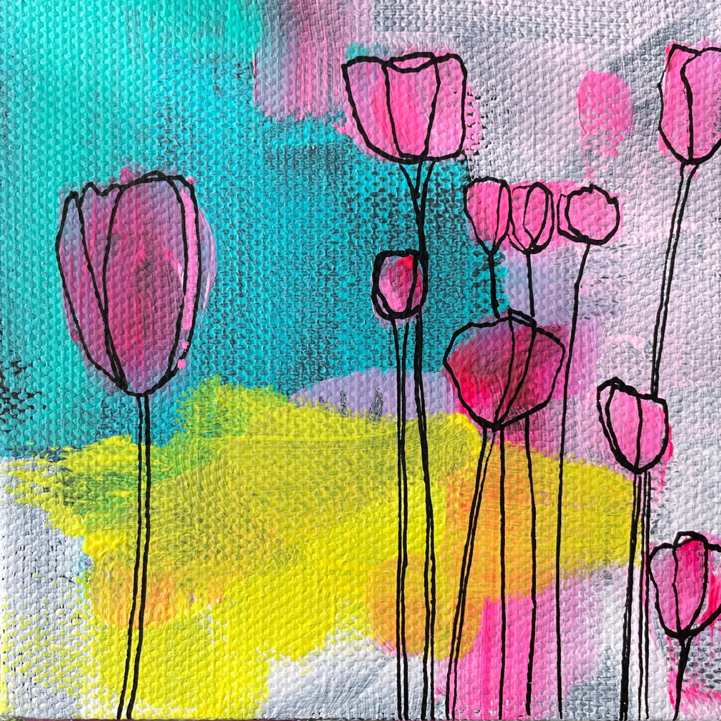 Petite Joie Original 4 x 4 Art