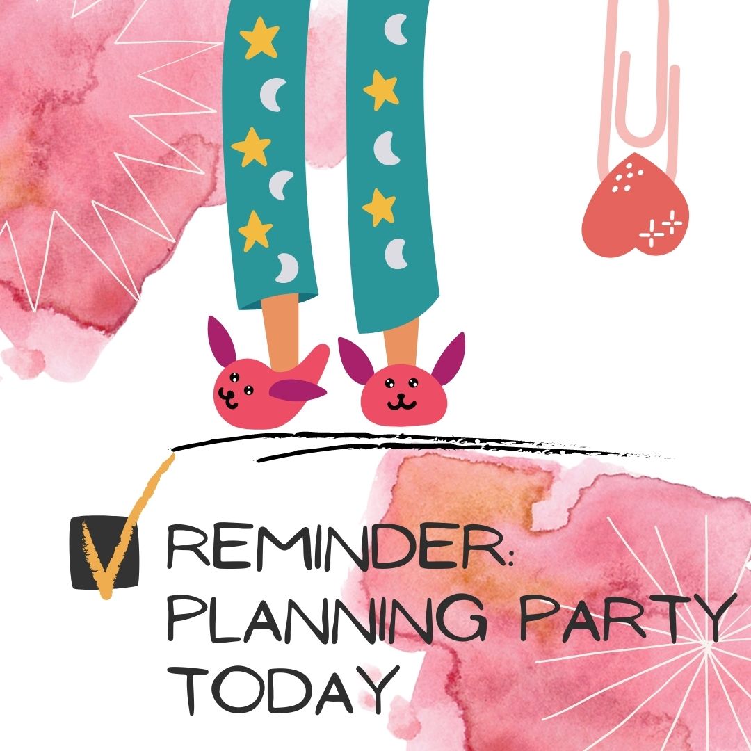 In Your Jammies PLANNING PARTY