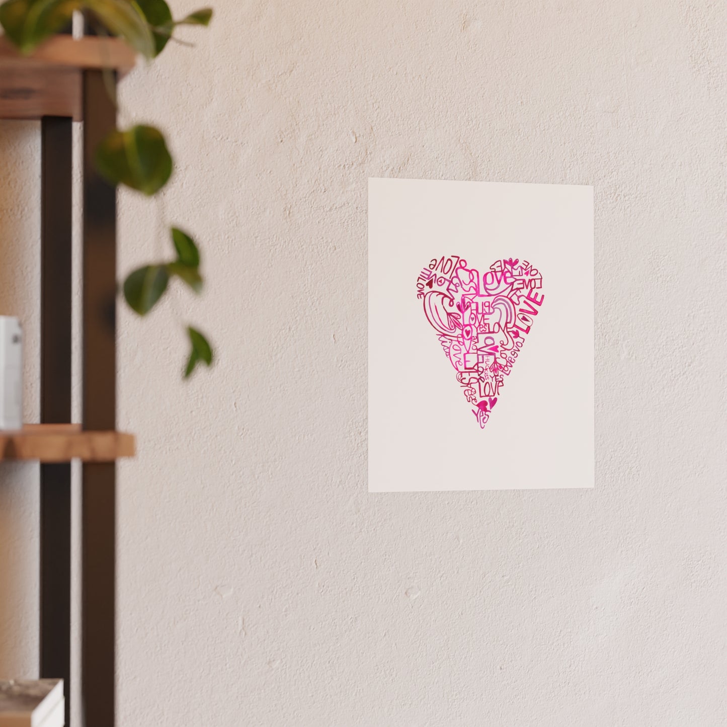 Heart Art Satin and Archival Matte Posters