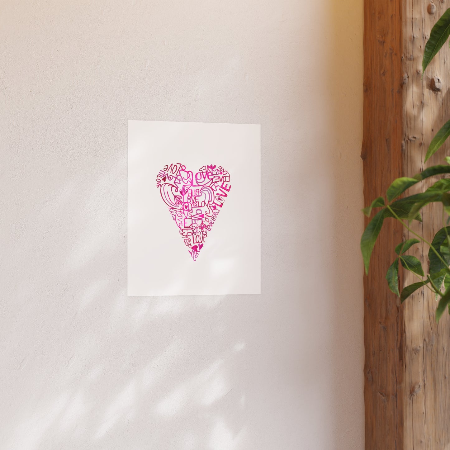Heart Art Satin and Archival Matte Posters