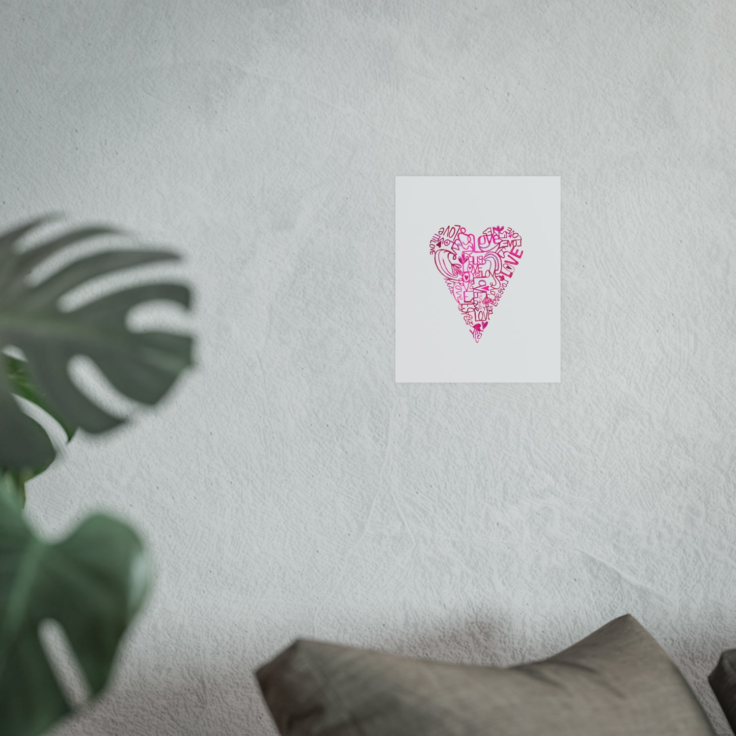 Heart Art Satin and Archival Matte Posters