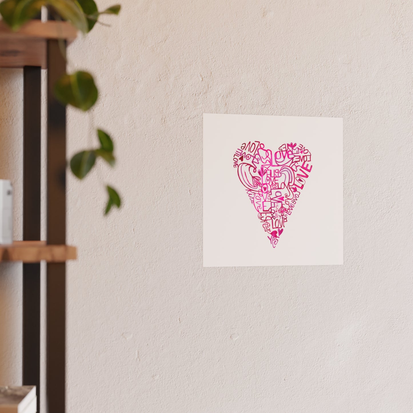 Heart Art Satin and Archival Matte Posters