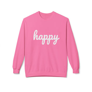 Happy. Your Favorite Comfy Sweatshirt