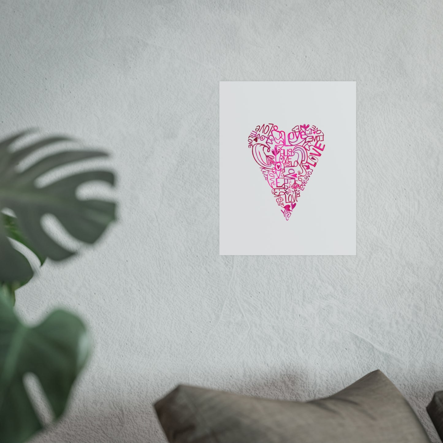 Heart Art Satin and Archival Matte Posters
