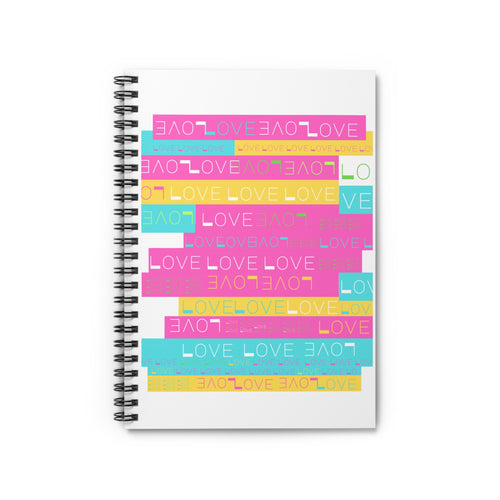 LOVE & LIGHT Spiral Notebook - Ruled Line