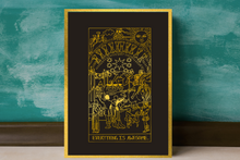 Load image into Gallery viewer, Everything Is Awesome Black and Gold Poster