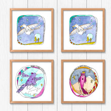 Load image into Gallery viewer, Family Zodiac Astro-Flock Art Prints Libra