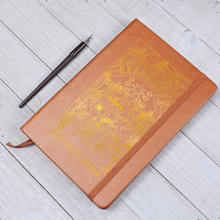 Load image into Gallery viewer, Everything Is Awesome Leather Journal