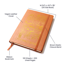 Load image into Gallery viewer, Everything Is Awesome Leather Journal