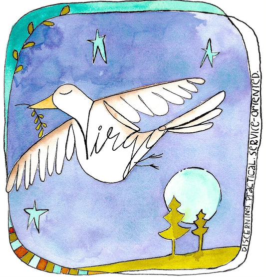 Family Zodiac Astro-Flock Art Prints Virgo