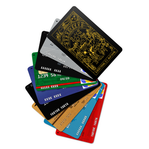 Everything Is AWESOME Forever Tarot Wallet Card