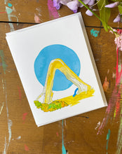 Load image into Gallery viewer, Tree in Yoga Pose Greeting Card