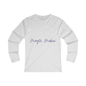 Magic Maker' Women's Fitted Long Sleeve Tee