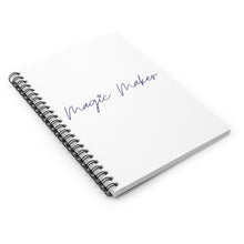 Load image into Gallery viewer, Magic Maker Spiral Notebook - Ruled Line