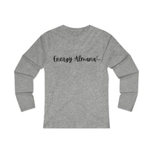 Load image into Gallery viewer, Energy Almanac&#39; Women&#39;s Fitted Long Sleeve Tee