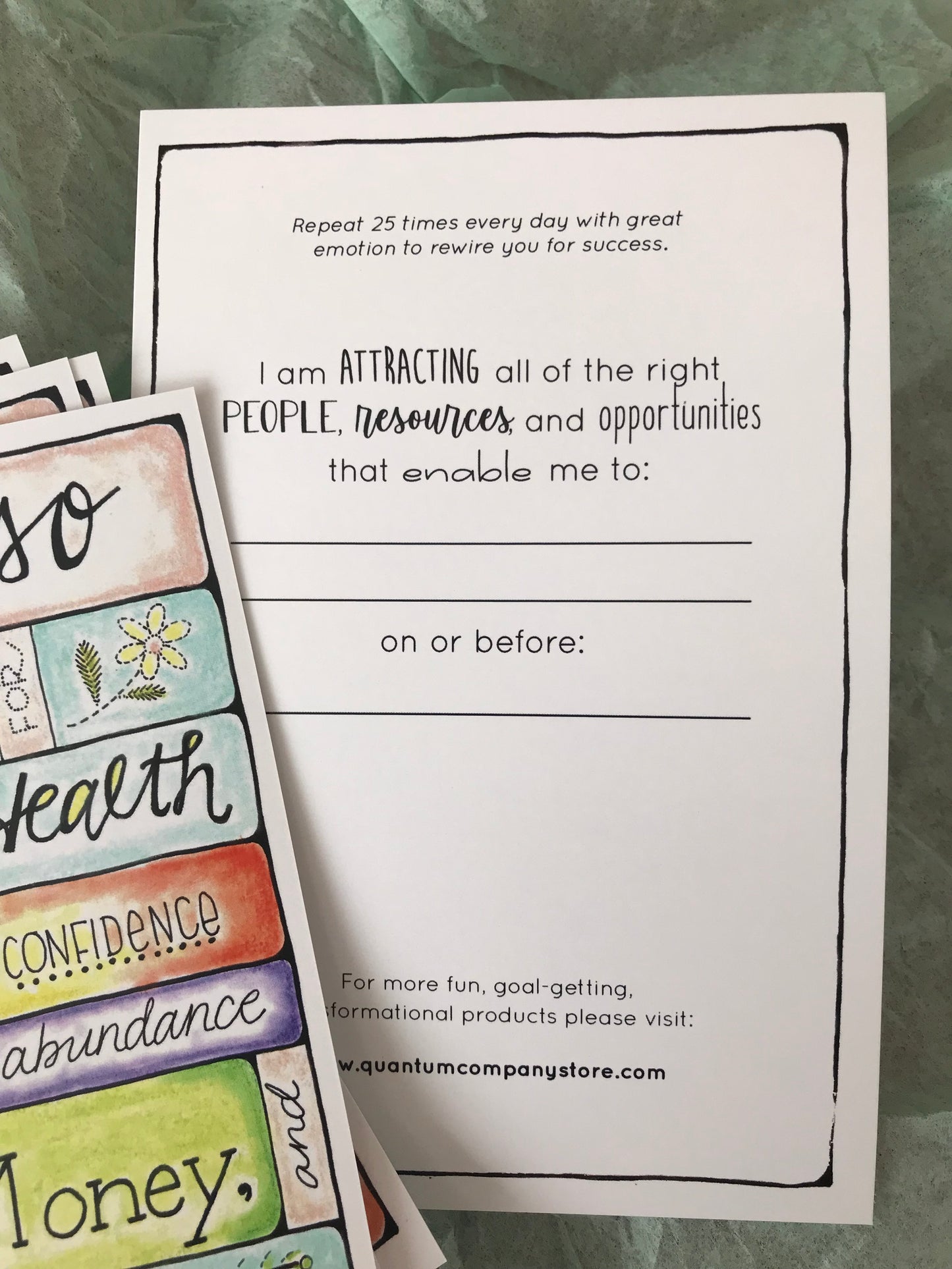 Goal-Getters Cards, set of 12