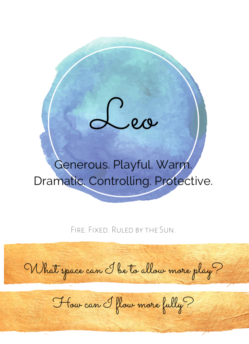 Moon Deck Astrology Cards
