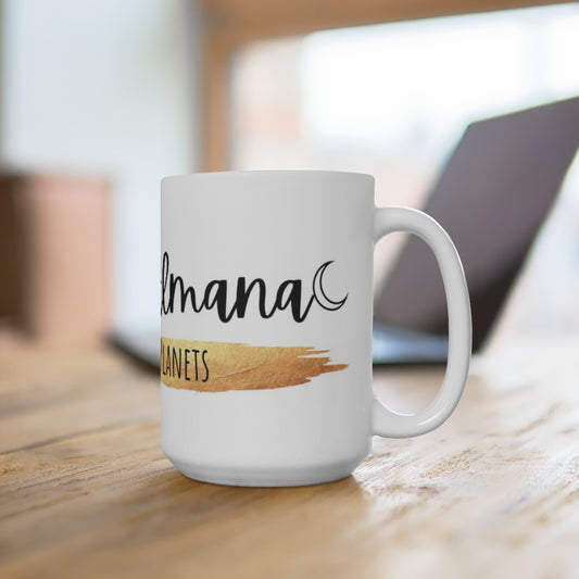 Plan By The Planets Logo Mug 15oz