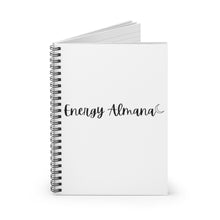 Load image into Gallery viewer, Energy Almanac Spiral Notebook - Ruled Line
