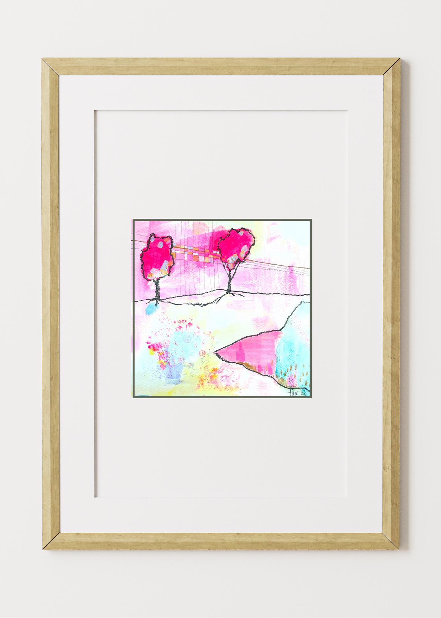 Friendly Art Print