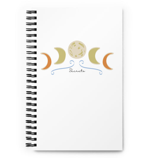 Spiral Notebook for Secrets ONLY